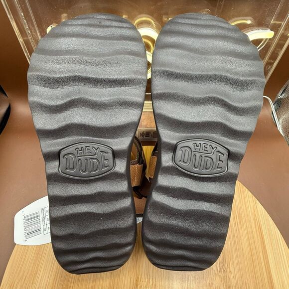 Hey Dude Carson Sport mode Sandal Brown/Brown Men’s Sz 7 main image 6